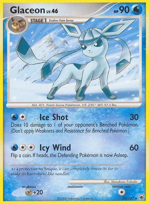 Glaceon, Majestic Dawn 20/100