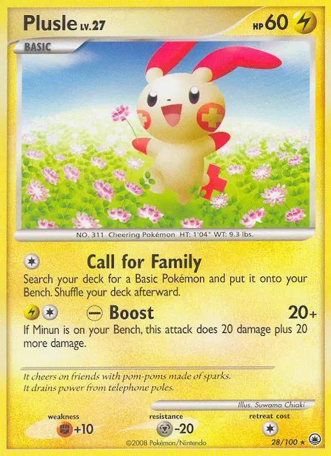 Plusle, Majestic Dawn 28/100