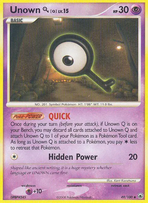 Unown Q, Majestic Dawn 49/100