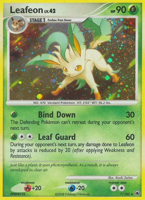 Leafeon, Majestic Dawn 7/100