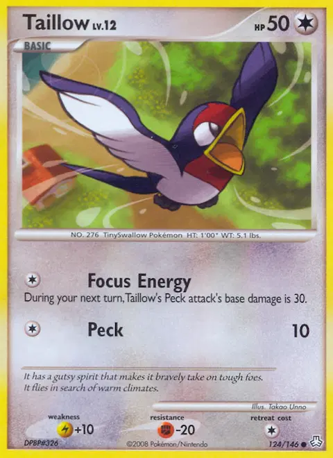 Taillow, Legends Awakened 124/146