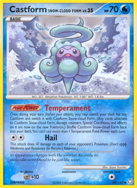 Castform Snow-cloud Form, Legends Awakened 50/146