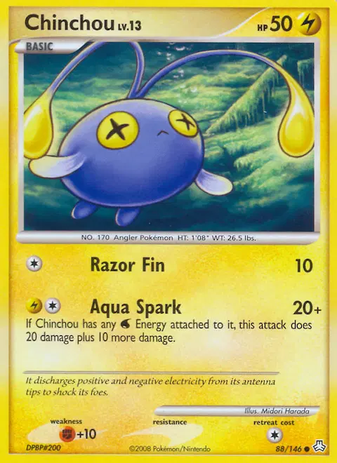 Chinchou, Legends Awakened 88/146
