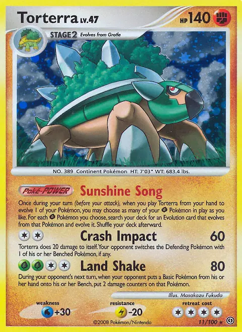 Torterra, Stormfront 11/100