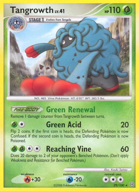 Tangrowth, Stormfront 29/100