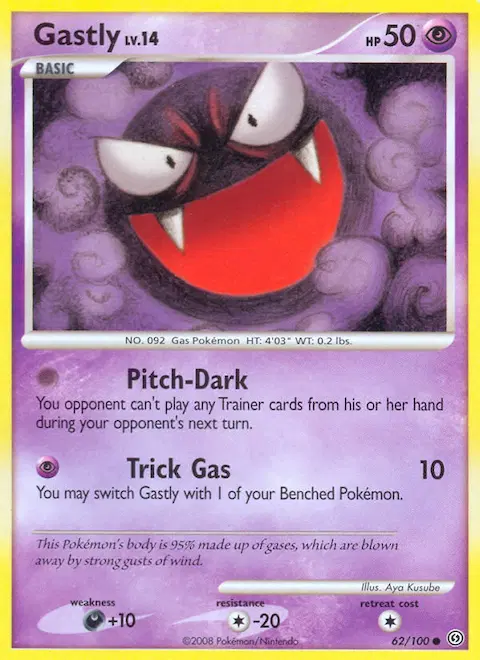 Gastly, Stormfront 62/100