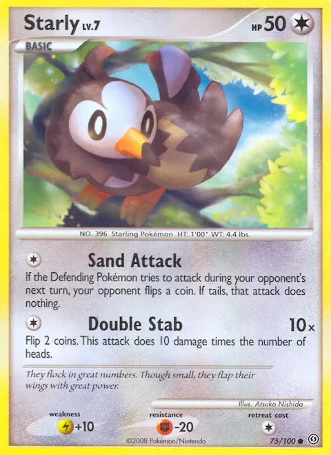 Starly, Stormfront 75/100