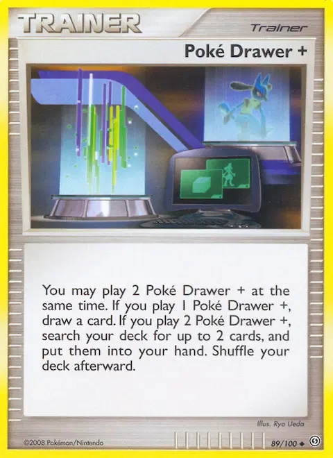 Poké Drawer +, Stormfront 89/100