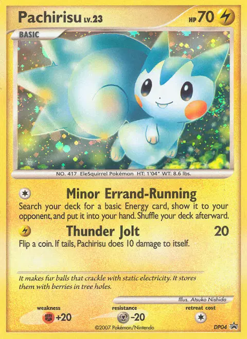 Pachirisu, DP Black Star Promos DP04