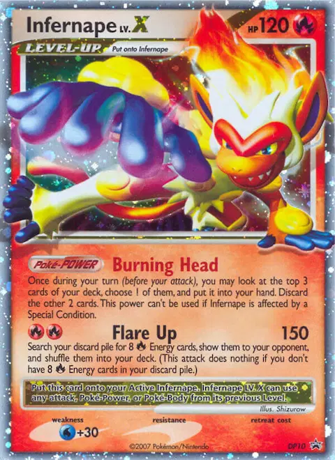 Infernape, DP Black Star Promos DP10