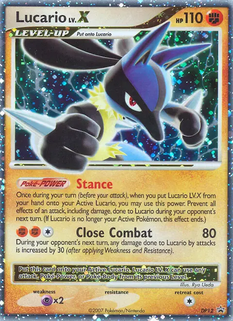 Lucario, DP Black Star Promos DP12