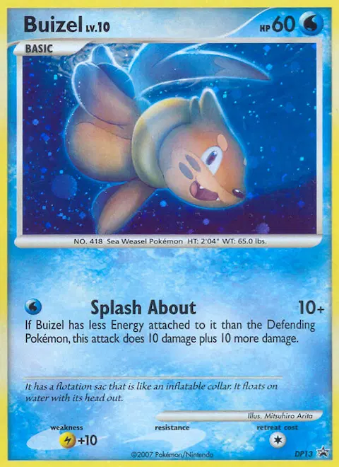 Buizel, DP Black Star Promos DP13