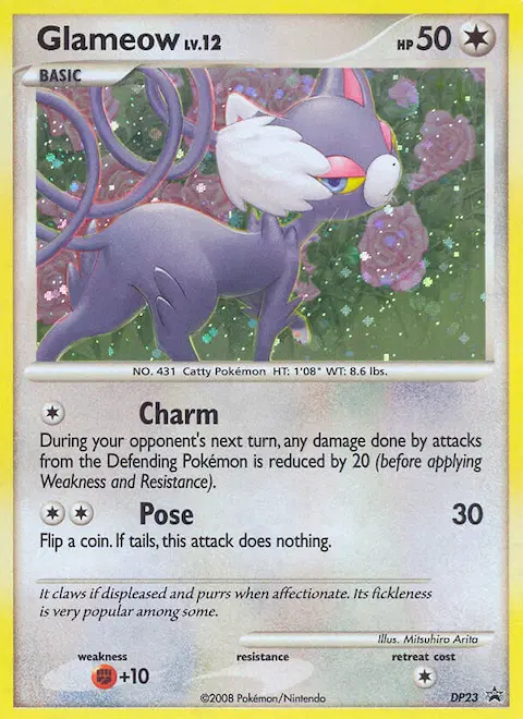 Glameow, DP Black Star Promos DP23