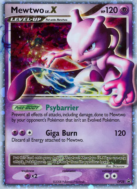 Mewtwo, DP Black Star Promos DP28