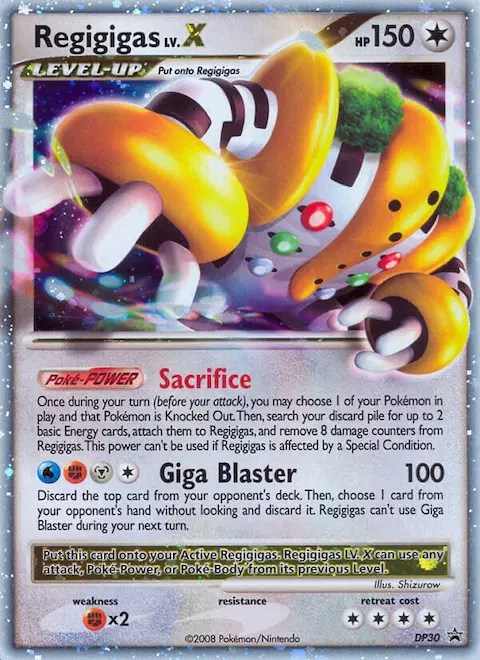 Regigigas, DP Black Star Promos DP30