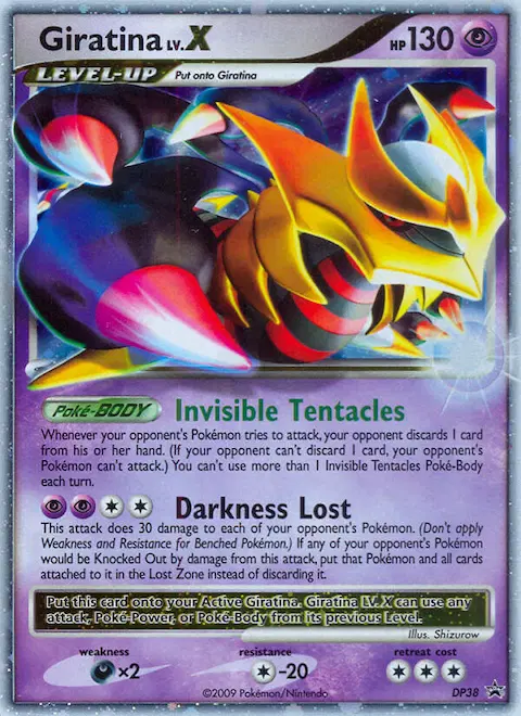 Giratina, DP Black Star Promos DP38