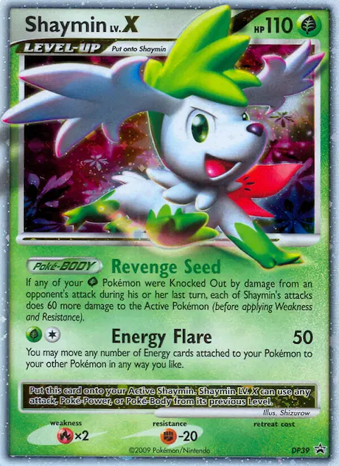 Shaymin, DP Black Star Promos DP39