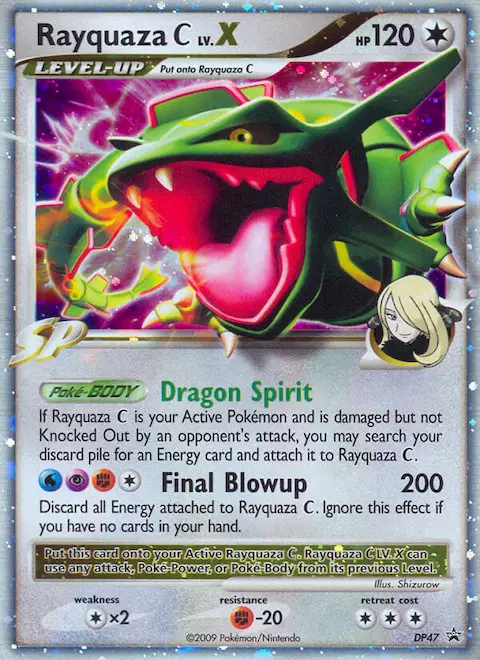 Rayquaza C, DP Black Star Promos DP47