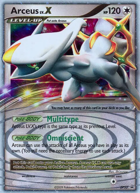 Arceus, DP Black Star Promos DP53