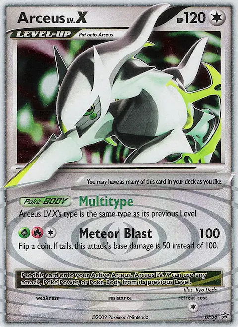 Arceus, DP Black Star Promos DP56