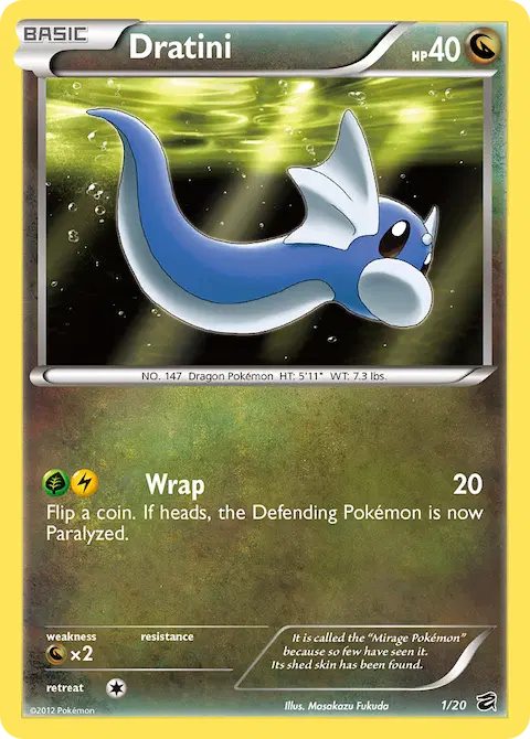 Dratini, Dragon Vault 1/20
