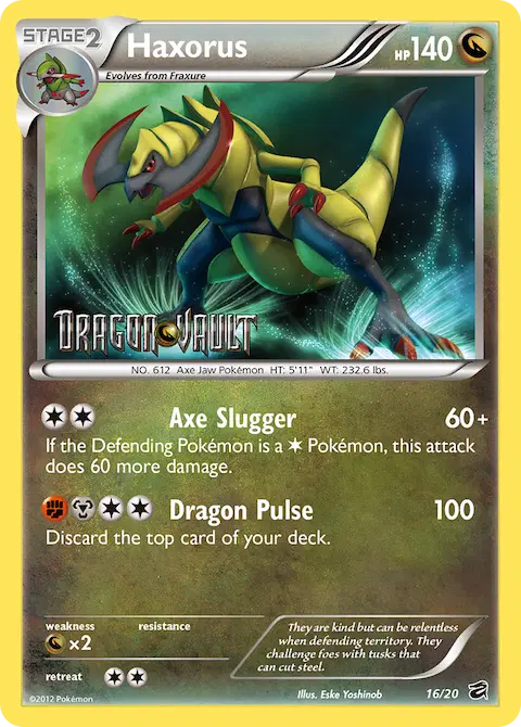 Haxorus, Dragon Vault 16/20