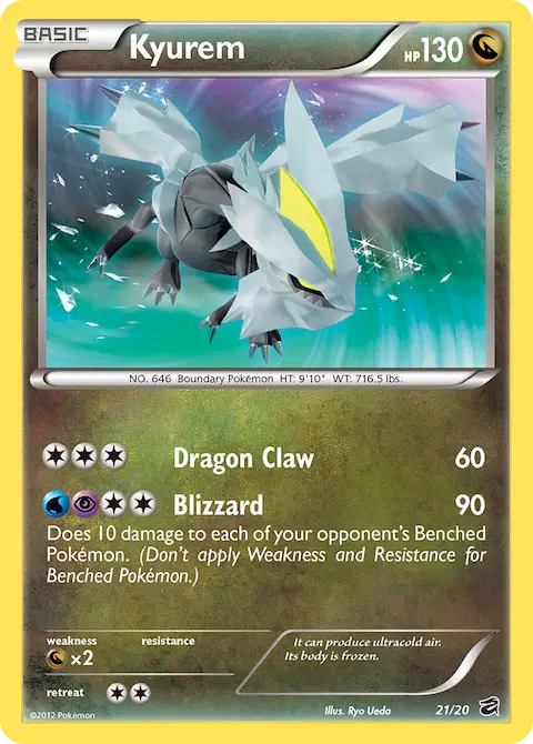 Kyurem, Dragon Vault 21/20