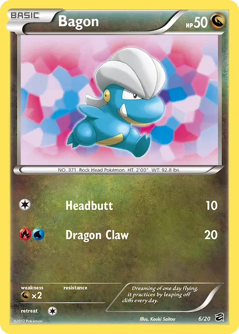 Bagon, Dragon Vault 6/20