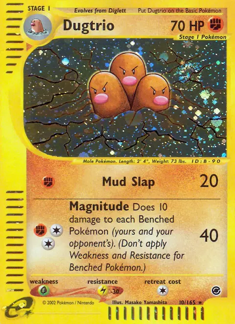 Dugtrio, Expedition Base Set 10/165