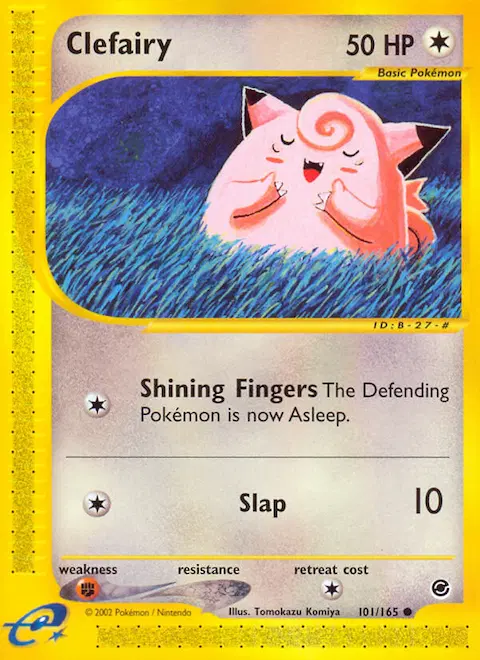 Clefairy, Expedition Base Set 101/165