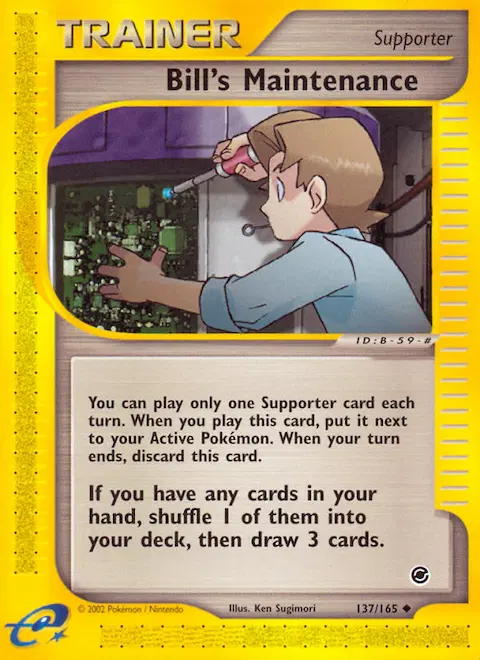 Bill's Maintenance, Expedition Base Set 137/165
