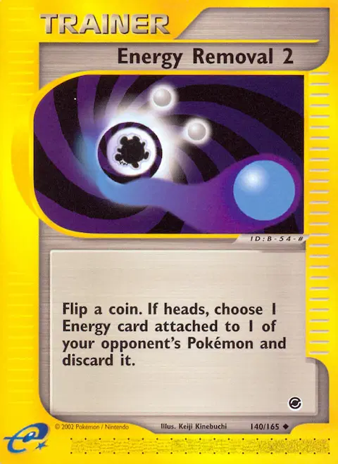 Energy Removal 2, Expedition Base Set 140/165