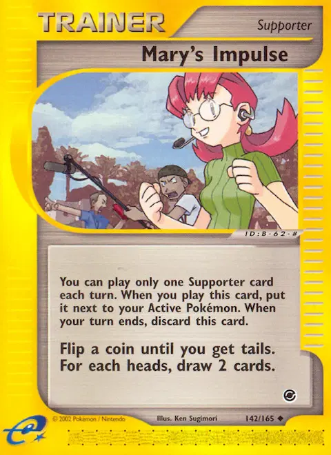 Mary's Impulse, Expedition Base Set 142/165