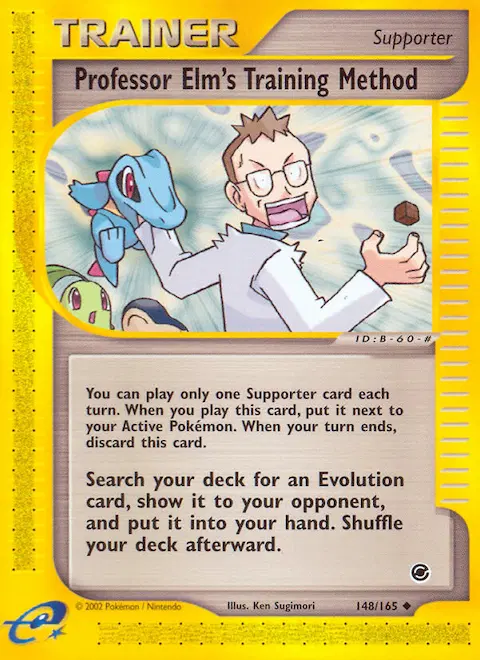 Professor Elm's Training Method, Expedition Base Set 148/165