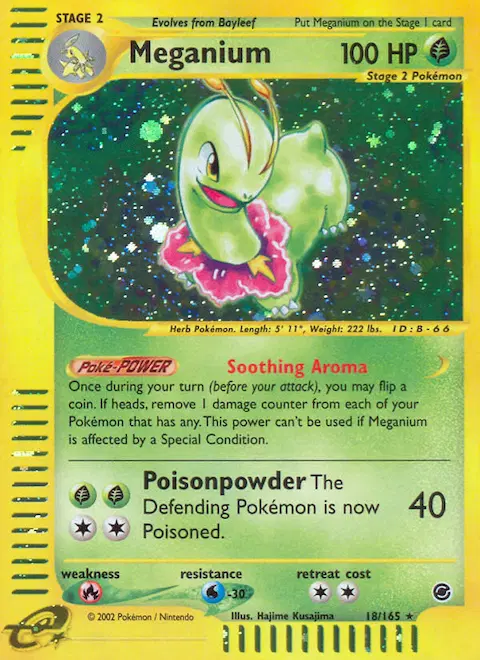 Meganium, Expedition Base Set 18/165