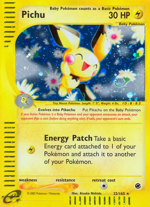 Pichu, Expedition Base Set 22/165