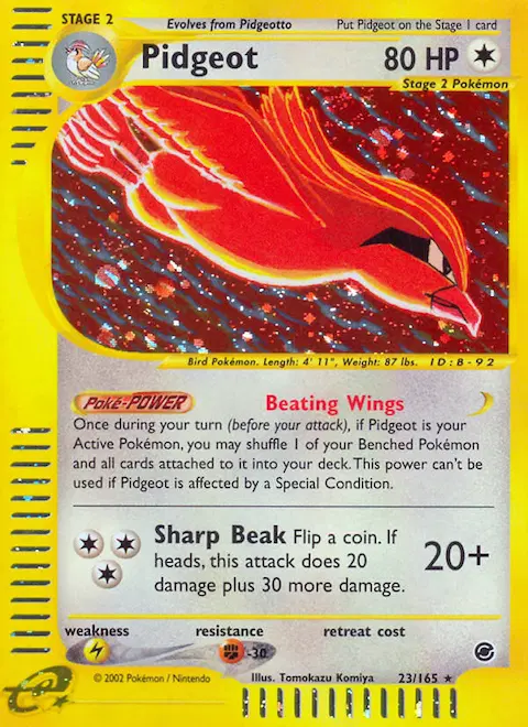 Pidgeot, Expedition Base Set 23/165