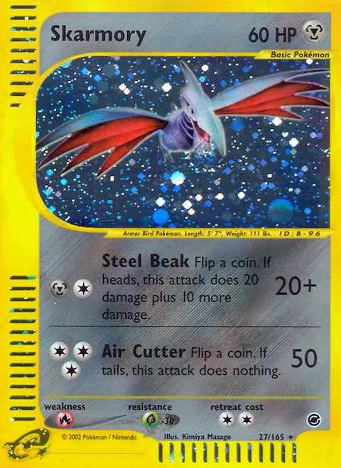 Skarmory, Expedition Base Set 27/165