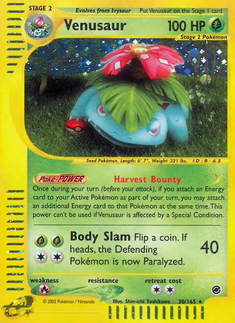 Venusaur, Expedition Base Set 30/165