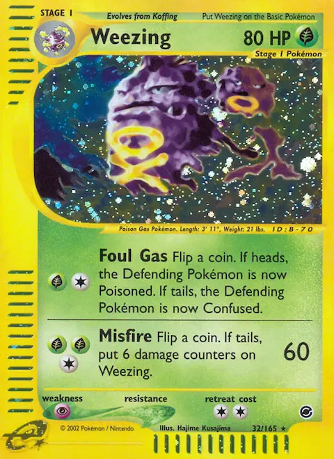 Weezing, Expedition Base Set 32/165