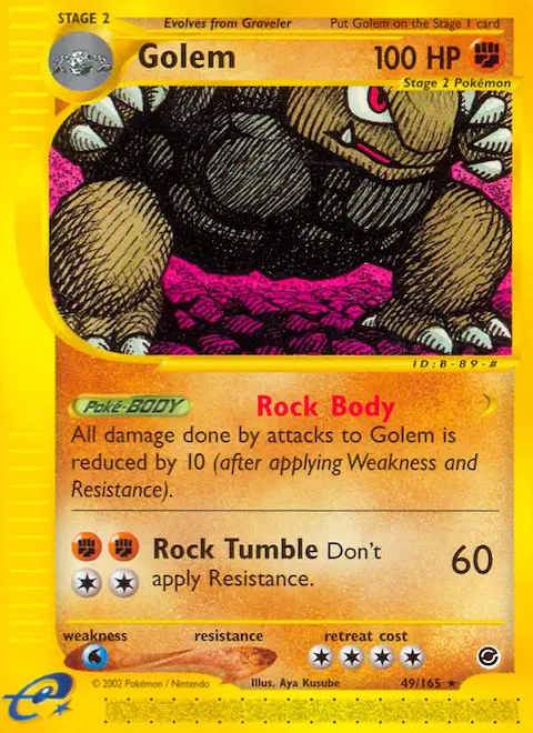 Golem, Expedition Base Set 49/165