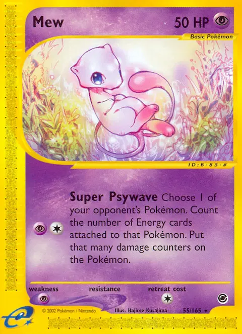 Mew, Expedition Base Set 55/165