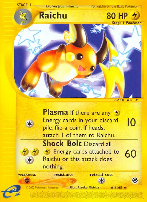 Raichu, Expedition Base Set 61/165