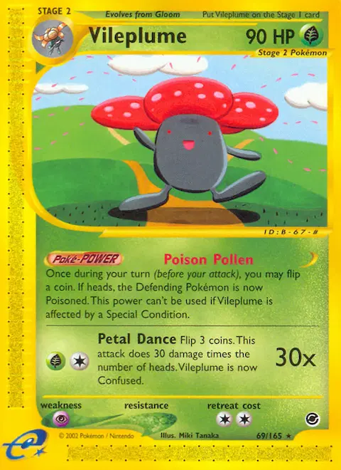 Vileplume, Expedition Base Set 69/165
