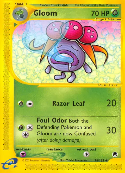 Gloom, Expedition Base Set 78/165