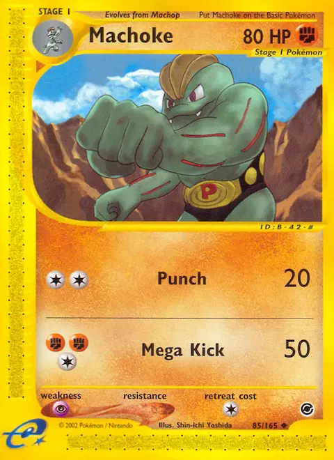 Machoke, Expedition Base Set 85/165