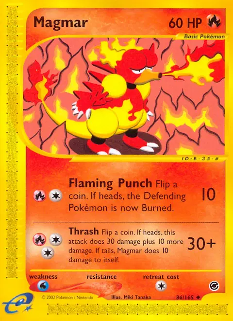 Magmar, Expedition Base Set 86/165