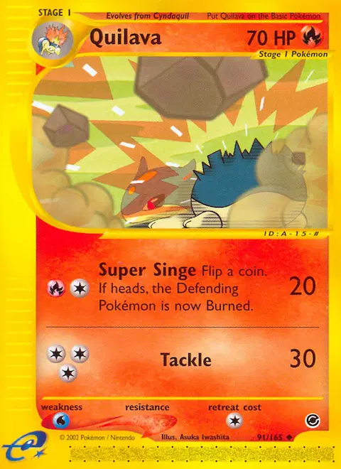 Quilava, Expedition Base Set 91/165