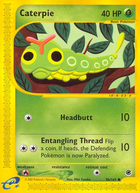 Caterpie, Expedition Base Set 96/165