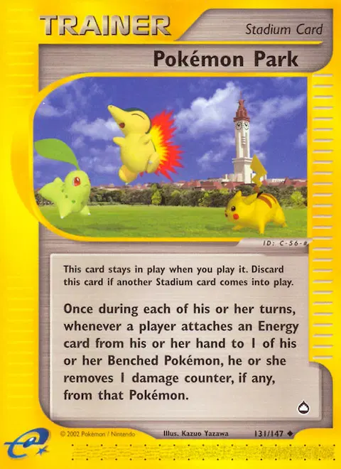 Pokémon Park, Aquapolis 131/147